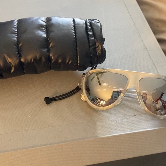 Moncler Silver Cat Sunglasses - Picture 1 of 15